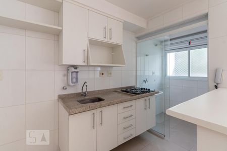 Cozinha de kitnet/studio para alugar com 1 quarto, 50m² em Indianópolis, São Paulo