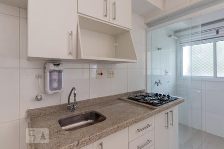 Cozinha de kitnet/studio para alugar com 1 quarto, 50m² em Indianópolis, São Paulo
