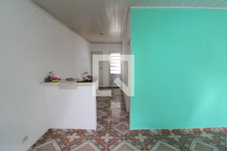Sala / Cozinha de casa para alugar com 1 quarto, 50m² em Jardim Paraíso, São Paulo