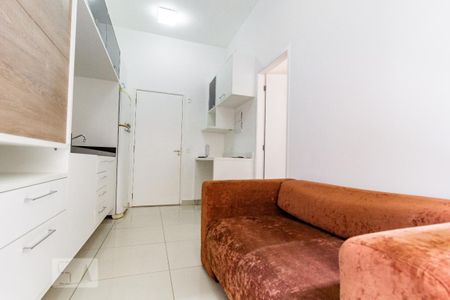 Sala / Cozinha de apartamento para alugar com 1 quarto, 50m² em Jardim Novo Santo Amaro, São Paulo