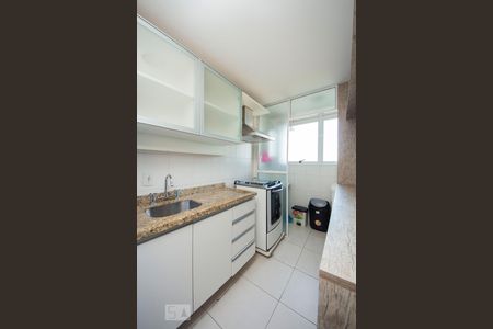 Apartamento à venda com 79m², 2 quartos e 1 vagaCozinha com churrasqueira