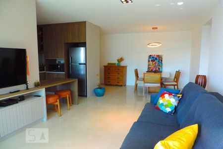 Sala de apartamento para alugar com 2 quartos, 65m² em Campeche, Florianópolis