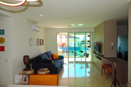 Sala de apartamento para alugar com 2 quartos, 65m² em Campeche, Florianópolis