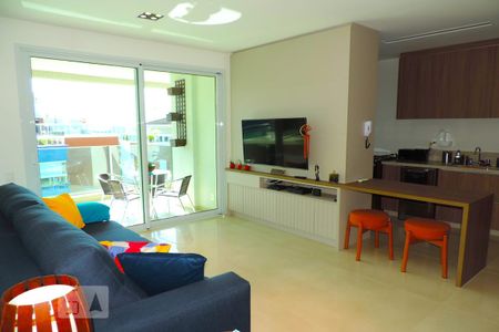 Sala de apartamento para alugar com 2 quartos, 65m² em Campeche, Florianópolis