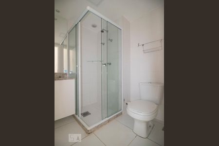 Banheiro de kitnet/studio para alugar com 1 quarto, 36m² em Setor Noroeste, Brasília