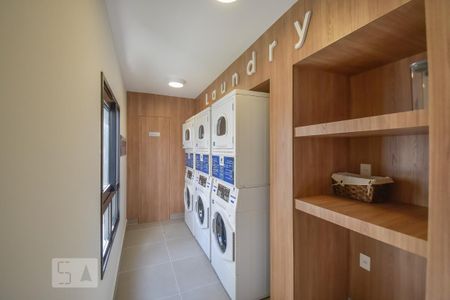 Studio para alugar com 30m², 1 quarto e sem vaga Studio para alugar com 30m², 1 quarto e sem vagaÁrea comum - Lavanderia