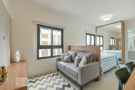 Sala de kitnet/studio para alugar com 1 quarto, 30m² em Consolação, São Paulo