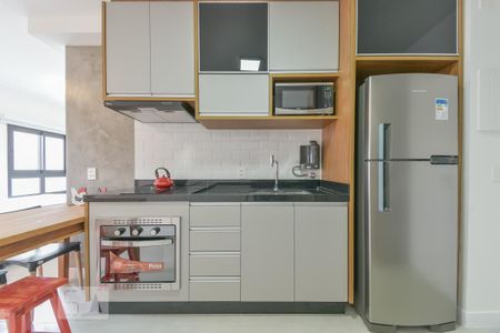 Studio para alugar com 30m², 1 quarto e sem vaga Studio para alugar com 30m², 1 quarto e sem vagaCozinha