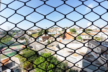 Vista da sala de apartamento à venda com 2 quartos, 68m² em Vila Mangalot, São Paulo