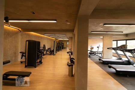 Studio para alugar com 33m², 1 quarto e sem vagaÁrea comum - Academia