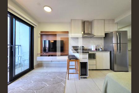 Studio de kitnet/studio para alugar com 1 quarto, 33m² em Indianópolis, São Paulo