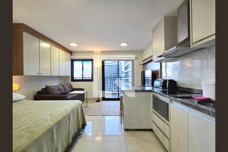 Studio de kitnet/studio para alugar com 1 quarto, 33m² em Indianópolis, São Paulo
