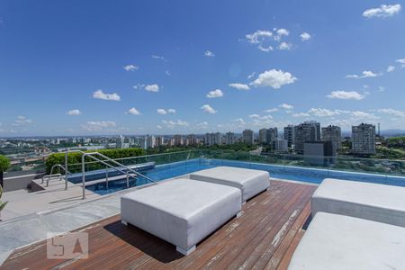 Studio para alugar com 37m², 1 quarto e 1 vaga Studio para alugar com 37m², 1 quarto e 1 vagaÁrea comum - Piscina