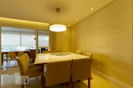 Sala de jantar de apartamento para alugar com 3 quartos, 123m² em Centro, São Bernardo do Campo