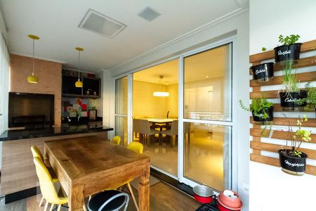 Varanda gourmet de apartamento para alugar com 3 quartos, 123m² em Centro, São Bernardo do Campo