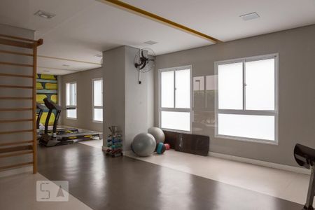 Área comum - Academia de apartamento para alugar com 1 quarto, 33m² em Barra Funda, São Paulo
