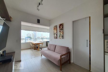 Sala de apartamento à venda com 1 quarto, 41m² em Vila Dom Pedro I, São Paulo