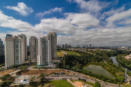 Vista da Varanda de apartamento para alugar com 1 quarto, 54m² em Alphaville Empresarial, Barueri