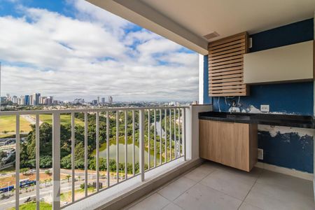 Varanda de apartamento para alugar com 1 quarto, 54m² em Alphaville Empresarial, Barueri