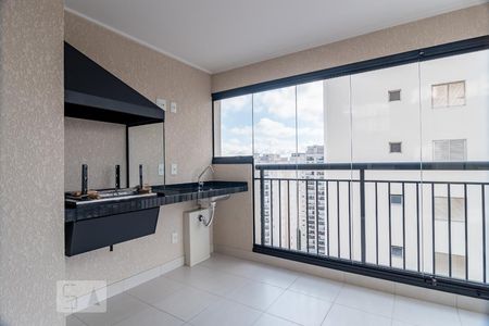 Varanda Gourmet de apartamento à venda com 2 quartos, 67m² em Vila Mascote, São Paulo