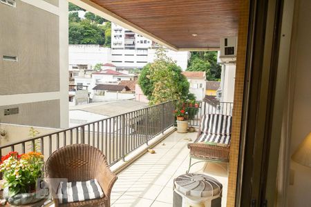 Varanda da Sala de apartamento à venda com 3 quartos, 138m² em Tijuca, Rio de Janeiro