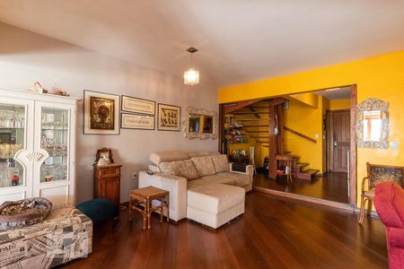 Sala de casa de condomínio à venda com 4 quartos, 160m² em Jardim Sabará, Porto Alegre