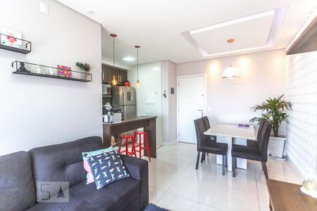 Sala de estar de apartamento à venda com 2 quartos, 77m² em Centro, São Bernardo do Campo