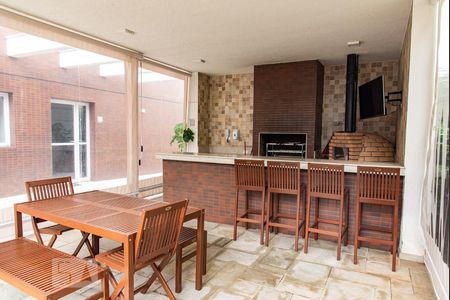 Studio à venda com 40m², 1 quarto e 1 vagaChurrasqueira