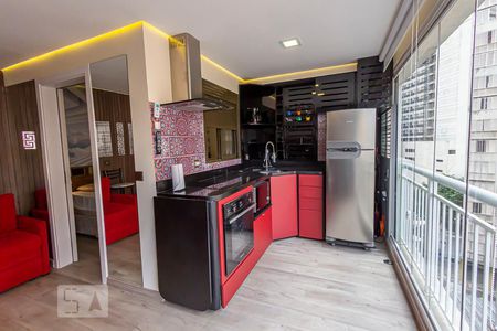 Studio à venda com 36m², 1 quarto e 1 vagaCozinha