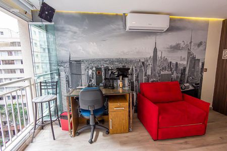 Sala de kitnet/studio para alugar com 1 quarto, 36m² em Bela Vista, São Paulo