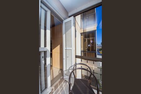 Varanda do Quarto de apartamento à venda com 1 quarto, 45m² em Jardim Floresta, Porto Alegre