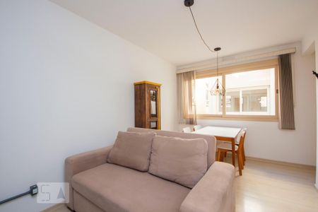 Sala de apartamento à venda com 1 quarto, 45m² em Jardim Floresta, Porto Alegre