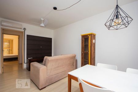 Sala de apartamento à venda com 1 quarto, 45m² em Jardim Floresta, Porto Alegre