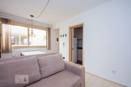 Sala de apartamento à venda com 1 quarto, 45m² em Jardim Floresta, Porto Alegre