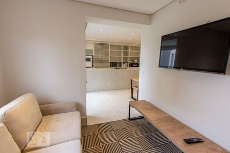 Sala de apartamento à venda com 1 quarto, 55m² em Consolação, São Paulo