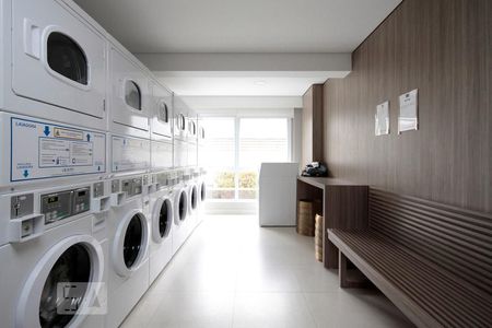 Studio para alugar com 40m², 1 quarto e 1 vagaLavanderia