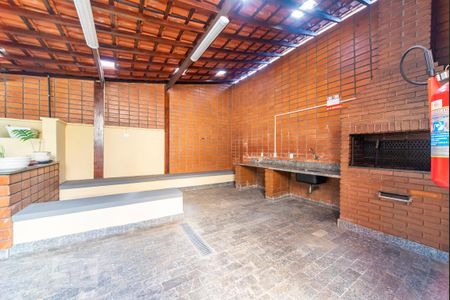 Área comum - Churrasqueira de apartamento à venda com 3 quartos, 95m² em Jardim, Santo André