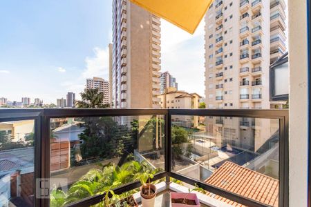 Sacada do Quarto 3 de apartamento à venda com 3 quartos, 95m² em Jardim, Santo André
