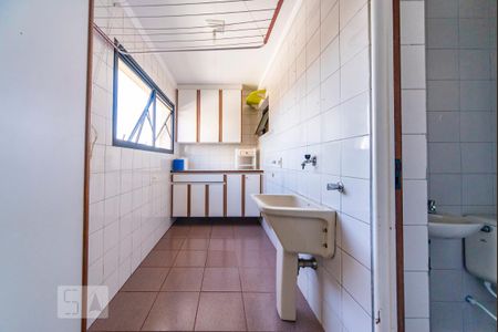 Área de Serviço de apartamento à venda com 3 quartos, 95m² em Jardim, Santo André