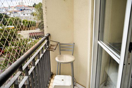 Sala - Sacada de apartamento à venda com 2 quartos, 48m² em Vila Firmiano Pinto, São Paulo