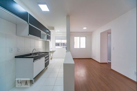 Sala de apartamento à venda com 2 quartos, 42m² em Vila Valparaíso, Santo André