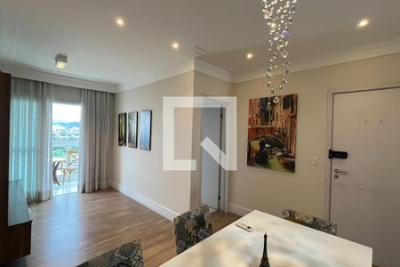 Sala de apartamento para alugar com 2 quartos, 67m² em Estuário, Santos