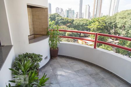 varanda da Sala 2 de apartamento à venda com 4 quartos, 240m² em Vila Gomes Cardim, São Paulo