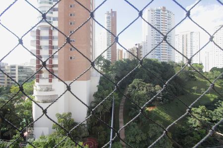 Vista da suíte de apartamento à venda com 1 quarto, 32m² em Vila Andrade, São Paulo