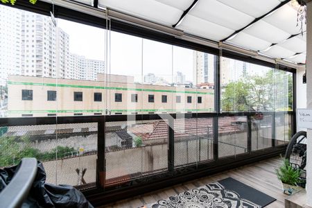 Varanda da Sala de apartamento à venda com 2 quartos, 65m² em Vila Guarani (z Sul), São Paulo