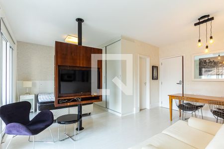 Apartamento para alugar com 43m², 1 quarto e 1 vaga Apartamento para alugar com 43m², 1 quarto e 1 vagaSala