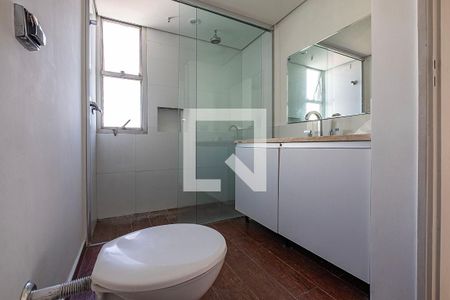 Banheiro Social de apartamento à venda com 2 quartos, 84m² em Jardim Paulista, São Paulo