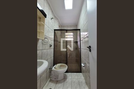 Banheiro Social de casa de condomínio à venda com 3 quartos, 92m² em Vila Brasilio Machado, São Paulo