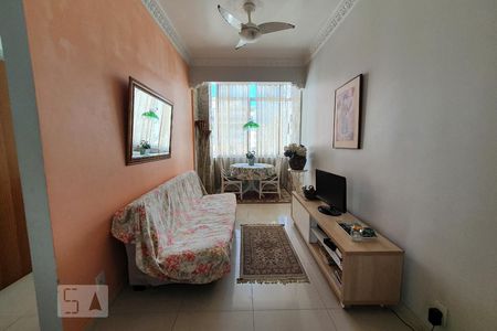 Sala de apartamento para alugar com 1 quarto, 45m² em Copacabana, Rio de Janeiro