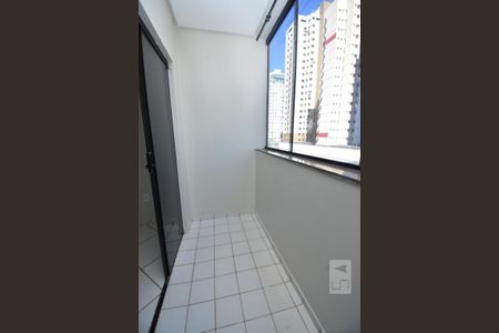 Varanda do Quarto de apartamento para alugar com 1 quarto, 34m² em Sul (águas Claras), Brasília